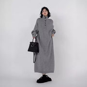 オーバーサイズ☆2026新作☆ワンピース☆ニット☆レディース服XL～4XL