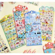 文房具 手帳素材 DIY用 手芸用品 手帳シール ステッカー 3Dシール 装飾シール 精美 ク