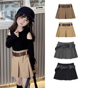 2026新作★子供服　トップス&スカート(インパン付き)★100cm～160cm 4色