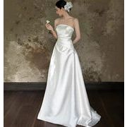 結婚式・司会者用ワンピース・花嫁ウェディングドレス・パーティードレス・披露宴/写真撮影  ロングドレス