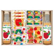 はらぺこあおむし　アップルジュース&しっとりドーナツ スイーツセット