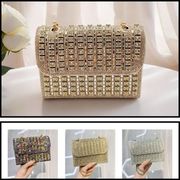 クロスボーダーダイヤモンドがちりばめられたハンドバッグkk00004