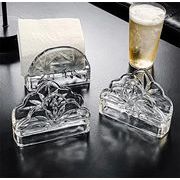 最終プライス INSスタイル 四角ガラス製ペーパーホルダー レストランやキッチンにぴったり