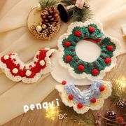 2026新作　首輪 ペット用 犬用 よだれかけ スカーフ ドッグウェア ペット用品 DC