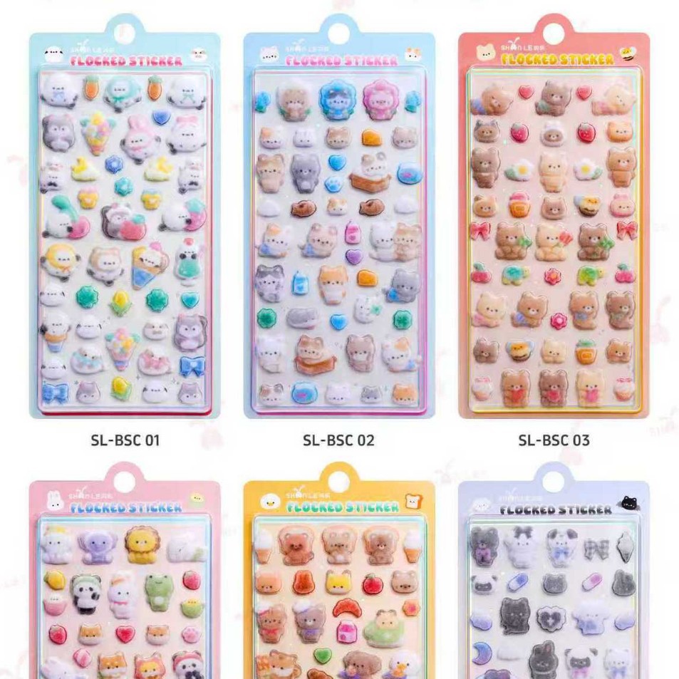 シール★DIY★手帳素材★ステッカー★3D★可愛い★飾り