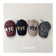 子供帽子　キッズキャップ　アメカジ　ベースボールキャップ　韓国キッズハット