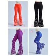 2026春秋新作 ボトムス 女 レディース プリント スキニー レギンス 九分丈パンツ ラッパ・ズボン