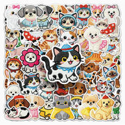 INS人気★手帳DIY  粘着シール　ステッカー★スマホケース★貼り付け　50枚入り