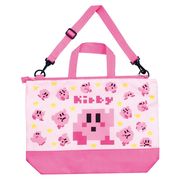 ファスナー 2way トートバッグ 星のカービィ × 大図まこと ピンク SBF534【小ロット販売