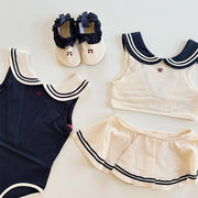 2026春※キッズ水着 ワンピース水着 セパレート水着 ナチュラル UV対策 女の子