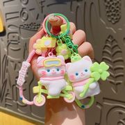 新作 の掛け飾り キーホルダー 撮影道具 バッグチャーム ストラップ ぬいぐるみ ぬい ペンダント 2色