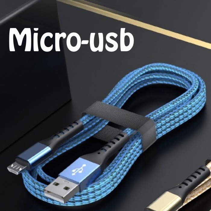 micro USBケーブル マイクロUSB Android用 充電ケーブル スマホケーブル