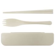 日本製 made in japan カトラリーセット（ベージュ） KK-758