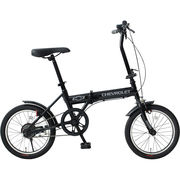 シボレー １６インチ折畳自転車ＢＫ（ＢＡＡ仕様） MG-CV16BAA-BK