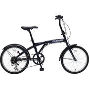 フィールドチャンプ ２０インチ６段折畳み自転車ＢＬ MG-FCP206BL
