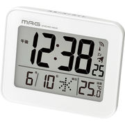 マグ デジタル電波時計　ファルマン T-776WH-Z