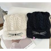 2025秋冬新作★レディース 裏起毛 ニット帽★帽子★防寒 保温 暖かい★ハット★男女兼用