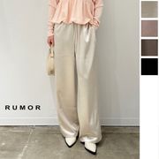 【2026新作】サテンルーズワイドパンツ