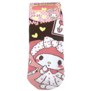ソックス 靴下 サンリオ マイメロディ ブラウン【小ロット販売】