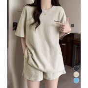 【日本倉庫即納】 半袖tシャツ ショートパンツセットアップ