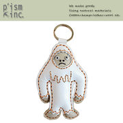 ■ピズム■■2026SS　新作■　レザーkeyホルダー　Yeti