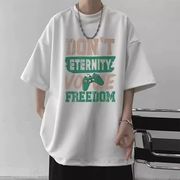 2026春夏メンズ服 シンプル おしゃれ Ｔシャツ 韓国風 トップス ゆったり インナーシャツ[M~5XL]