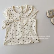 2026新作キッズショート 女の子シャツ ハーパンツ 子供服 チュニック韓国風LF