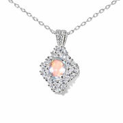 マダガスカル産 レインボームーンストーン ペンダント Rainbow moonstone