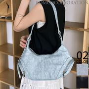 【2026新作商品♪】ジップデザインホーボーバッグ/雑貨