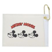 パスケース ミッキーマウス 両面パスケース レトロ B 柄【小ロット販売】