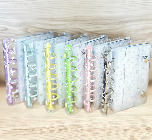 シール帳 DIY 収納 シール ステッカー ノートカバー ノート pvc 写真 シールノート 文房具  M5