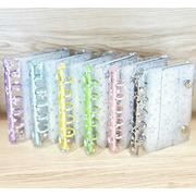 シール帳 DIY 収納 シール ステッカー ノートカバー ノート pvc 写真 シールノート 文房具  M5