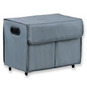 荷物収納ワゴン キャスター付き コンパクト NWG02 ワイド Lサイズ デスク下 軽量 A4 折りたたみ