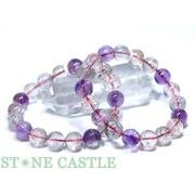 ☆高品質☆【ブレスレット】スーパーセブン (3A) (ブラジル産) (約11.5～12mm)