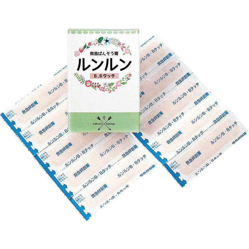 ルンルンB.Bタッチ滅菌済絆創膏10枚 76007