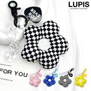 チャーム バッグチャーム スマホチャーム キーホルダー ストラップ  フラワー ポップ かわいい おしゃれ