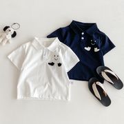 新作キッズTシャツ 子供服 男の子プルオーバー トップス 韓国風LF