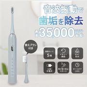 電動歯ブラシ/電波歯ブラシ/USB充電式/防水IPX7/5種振動モード/先細ブラシ/オートオフ/歯ブラシHMY