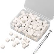 ネイルグラデーション用メイクスポンジ100個セット 専用クリップと収納ケース付属