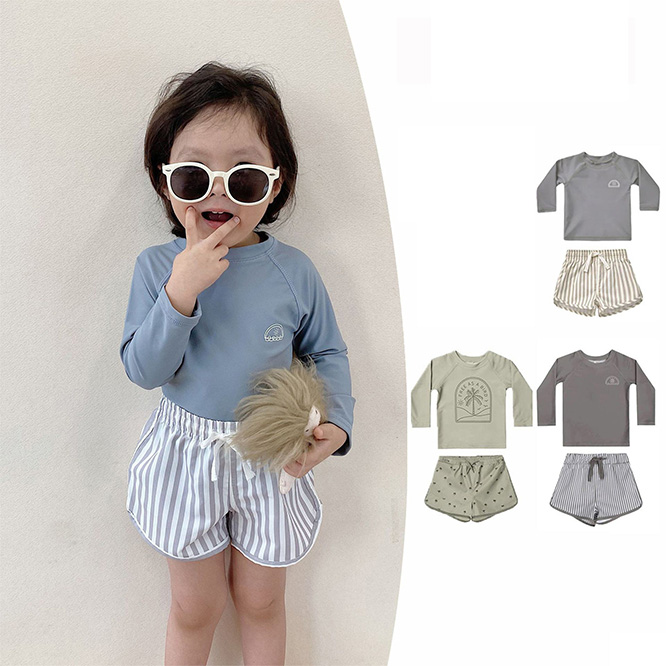 2026夏服※長袖 UV対策 セパレート水着 海辺 リゾート 水着 速乾 スイムウェア