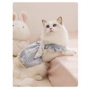 お花刺繍ペットワンピドレス犬服猫服トイプードルチワワ