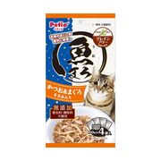[ペティオ] 魚まろ かつお＆まぐろ ささみ入り 60g×4袋入