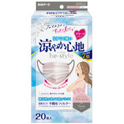 ビースタイル プリーツタイプ　涼やか心地　アッシュピンク×グレー 20枚入