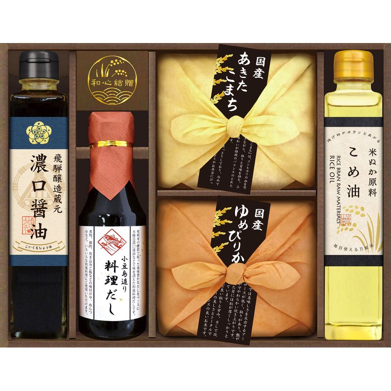 美食ファクトリー こだわり調味料とお米ギフト CIH-38S