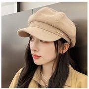2023 帽子 キャスケット レディース ハンチング 小顔効果 暖かい シンプル アウトドア 秋冬 おしゃれ