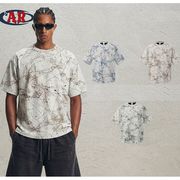 メンズ グラデーション 半袖 Tシャツ 男女専用 肌にやさしい 通気性 トップス 夏 2026新作★全3色