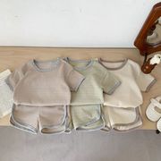 「2026」子供服★トップス+パンツ★セットアップ★韓国風子供服★3色66cm～100cm