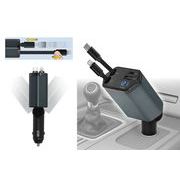 【2026年5月下旬入荷予定】TypeCx1/IOS端子x1　4in1巻取式カーチャージャー　HAC5542