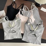トップス キャミソール 下着  ベスト ベアトップ ジレ タンクトップ