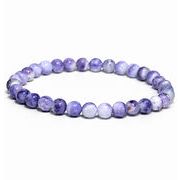 約6mm ラベンダーパープル ティファニーストーン《Tiffany Stone》希少天然石ブレスレット